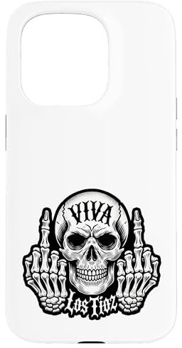 Hülle für iPhone 15 Pro VIVA LOS TIOZ - La Familia | Skull