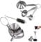 6 PCS Stainless Steel Funnels, Hip Flask Funnel Mini Kitchen Funnel Set Small Funnels for Filling Bottles or Containers
