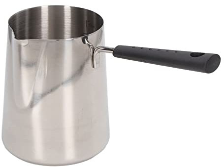 Brocca Brocca di caffè, Brocca da Schiuma di Latte Maniglia Lunga per caffè (900 ml)
