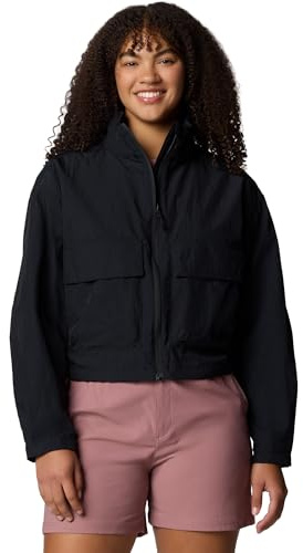Columbia Damen Paracutie Cropped Cargo Jacke, black, M