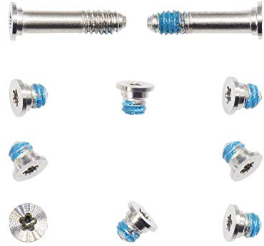 Sirxlevcy 10Sets/Lot Bottom Screws for 11Inch 13Inch A1369 A1370 A1465 A1466 Bottom Case Screws