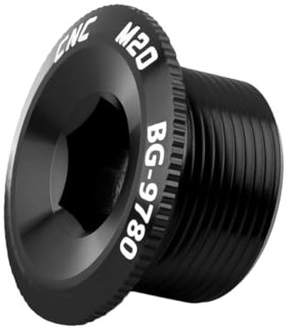 sodeber 18/19/20mm Bike Crank Covers Viti Guarnitura Braccio Bulloni Biciclette Manovella Viti Leghe di Alluminio Guarnitura Cove