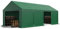 TOOLPORT Carpa almacén 4x8 m PVC 700 N Impermeable Verde Oscuro Carpa de Almacenamiento