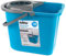 Beldray COMBO-5773A Large Mop Buckets, Pack of 7, Bucket with Convenient Carry Handle, 14 Litre Capacity, Ergonomic Design with Detachable Wringer, Strong and Durable Plastic, Turquoise