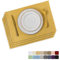 Home Brilliant Yellow Cloth Placemats Reusable Dinner Mats, Dinner Decorations Washable Heat Resistant Dining Table Mats, Faux Linen Woven Place Mats, 33 x 48 cm, 4 Pcs, Yellow