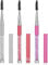 Molain 3 PCS Augenbrauenbürste Spoolies Wimpernkamm Mascara Zauberstab Augenbrauen Wimpernverlängerung Separator Reinigungsset Fächerwimpern Kosmetik Make-up Applikator Kristallgriff mit Kappe