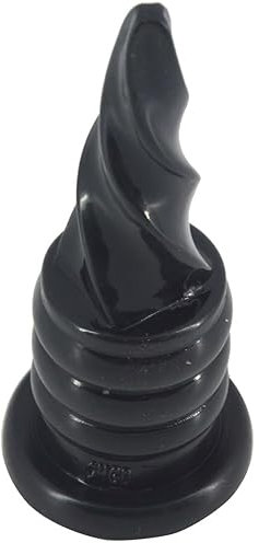 Bad Dragon - Icecream Model Dildo Analplug realistischer Dildo mit Saugnapf Sexspielzeug Unisex vaginal und anal Sextoy Monster Fantasy (Black)