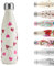 Chilly's Water Bottle - Stainless Steel and Reusable - Leak Proof, Sweat Free - Hearts, 500ml