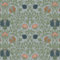 VEELIKE Self-Adhesive Wallpaper Flowers Light Blue William Morris Pattern Wallpaper 44.5 cm x 300 cm Photo Wallpaper Flowers Adhesive Film Furniture Vintage Wallpaper Bedroom Bathroom Furniture Film