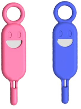2 Pcs SIM Card Holder with Tray Eject Pin Removal Tool Needle Opener Ejector for Smartphone (Blue and Red)