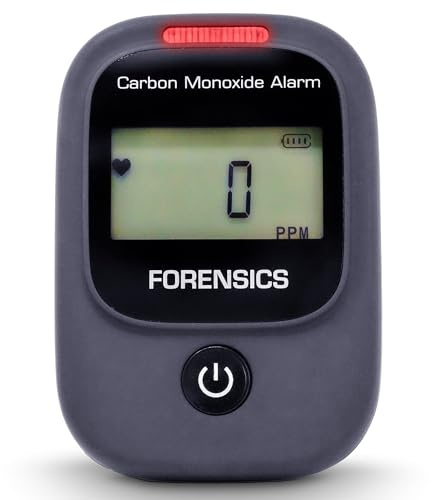 Carbon Monoxide Detector for Vehicles and Aircraft | Fast Low Level Alarm 9 ppm (Version 2.0) |