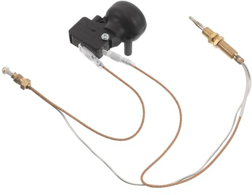 GARIOUANS Kit de Sécurité pour Chauffage de Terrasse Extérieur avec Thermocouple Chauffant Pyramidal, Capteur D'inclinaison 35,5 Cm M8, Pièces de Rechange pour Parasol Chauffant Propane,