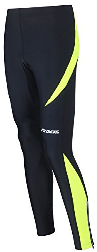 Airtracks Damen Funktions Laufhose Lang Pro - Running Tight - Kompression - Atmungsaktiv- Reflektoren