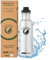 0,8 Liter sportsTANKA™ Edelstahl Trinkflasche von ECOtanka mit Reduzier-Verschluss, Nachhaltige Trinkflasche für Sport, Outdoor, Fitness, Wandern und Freizeit, BPA-Frei, Auslaufsicher -