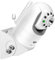 GUCHO Baby Monitor Wandhalterung für Kinder-Optik DXR-8, verstellbare Winkel-Halterungen für Motorola, Babysense, HelloBaby und die meisten universellen Monitor-Kameras, Aluminiumlegierung (weiß)