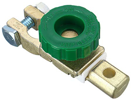 Morsetto staccabatteria antifurto stacca batteria auto barca camper 12/24v