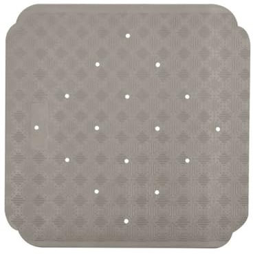 Spirella Tapis Fond de Douche Caoutchouc Ruby 53x53cm Taupe