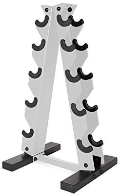 CAP Barbell A-Frame Dumbbell Weight Rack, Color Series