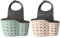 Youery 2pcs éponge à Savon égouttoir Panier Suspendu，évier étagère de Rangement Suspendue pour la Finition et Le Drainage des éponges de Cuisine épurateurs brosses à Savon Accessoires de Lavage