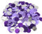 VCOSTORE 50g Konfetti Hochzeit Mehrfarbig, 6000 Stück Konfetti Papier Geburtstag Runde Confetti Streudeko Seidenpapier Partydeko für Versammlungen, Feste und Jubiläen