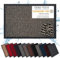 Carpet Diem Fußmatte, einfach sauber I Schmutzfangmatte Eingangsbereich - Fussmatte Innen & Außen, rutschfeste Türmatte, Schmutzfang Teppich für Haustür I Fußabtreter in Beige-Schwarz 60x90 cm