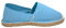 Espadrillas - Scarpe da spiaggia in tela di colore celeste Blu Size: 40 EU