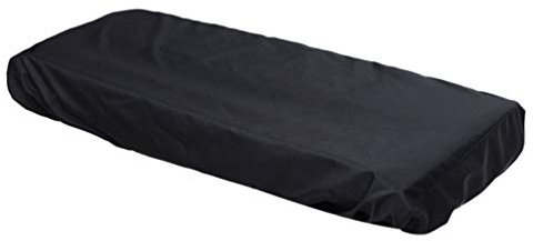 Elegante Schwarze Tastaturabdeckung Staubdichte Elektronische Klavierabdeckung Für 88 Tasten