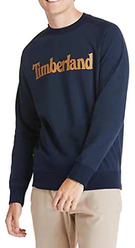 Timberland Oyster R BB Crew Sweat Herren Sweatshirt Pullover TB0A2C6H blau, Bekleidungsgröße:XXXL