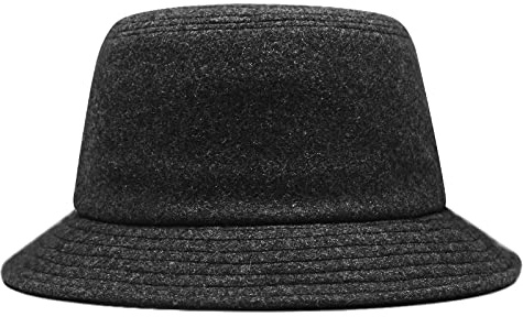 oonui Fischerhut Big Head Herren Großer Fischerhut Herren Winter Panamamütze Herren Plus Size Filz Bucket Hat 56-60Cm 60-65Cm