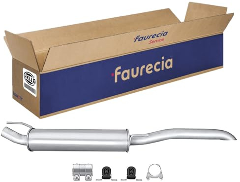 HELLA 8LD 366 036-361 Endschalldämpfer - Easy2Fit® Kit - hinten - einteilig | Set mit Anbauteilen - für u.a. VW GOLF III Variant (1H5)