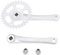 Hbaebdoo Fahrrad Kurbelgarnitur Fahrradkettenringpedale 32T Kurbel 165Mm Single Speed ​​Fahrradkettenrad