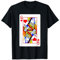 Herzdamen Poker Kartenspiele Spielkarten Black Jack T-Shirt