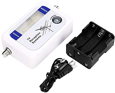TV Signal Meter, Professional Digital TV Signal Finder Mini Finder With Backlight Function TV Antenna Signal Strength Meter Detector