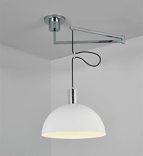 Pendelleuchte Wohnzimmer Hängeleuchte Esstisch Hängend Lampe Beweglichkeit Verstellbare Lampenarmen Esstischlampe Höhenverstellbar Küchen decke Pendellampe Wohnzimmerlampe, E27 Fassung für max. 40W