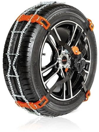 Weisenfels Schneeketten, Auto Kette, Reifenkette – Modell TRAK M92 – Größe 235/45 R20 – zugelassen nach EORM V5117