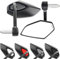 Area1 universal Motorrad Lenkerendenspiegel Rückspiegel Paar e-geprüft für z.B. Duke MT07 MT09 MT10 Z900 Z650 Z500 Z125 CMX CB 500 Hornet SV650 XSR F900R M1000R/XR (Carbon)