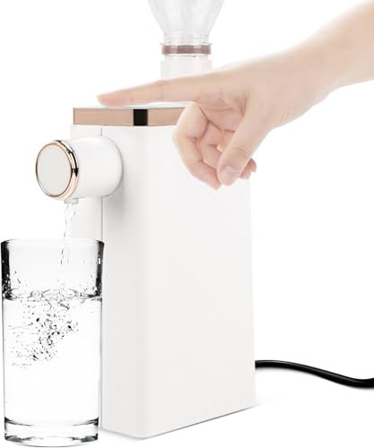 Instant Touch Screen LED Digital Hot Water Dispenser, 1.5 Litre Capacity, 4 Speed Temperatures Instant Water Dispenser, for Preparing Tea, Coffee