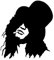 JIFENLI Autoaufkleber 13,8 cm * 15,5 cm Slash Guns N' Roses Mode Aufkleber Aufkleber Auto Styling Vinyl Schwarz/Silber