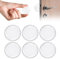 6Pcs Door Stopper - Wall Door Handle Stopper, Self Adhesive Wall Protector, Silicone Door Handle Bumper Pads, Door Stops, Soft Door Silencer for Wall, Fridge, Cabinets (Clear)