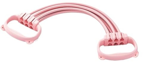 Chest Expander Puller, 6 Tubes Chest Expander, Muscle Pull Exerciser, 6 Tubes Design Adjustable Resistance Effective Toning for Home Gym Muscle Training Exerciser