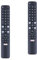 Lot de 2 télécommandes de rechange CLVIZCXOM RC802N YA12 pour téléviseur TCL Thomson Smart 4K LCD LED 32DS520 40S6000FS 49DP600 49S6000FS 50DP600 F43S5916 H32S5916 U49P600 16 U5. 5P6006 - Utilisez-le