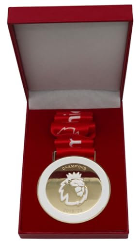 haobook 2019-2020 Premier Champions Medals League Souvenirs 2.2in mit Geschenkbox Champion Collectibles Football Fan Memorabilia Sports Geschenk für Männer