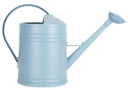 Dualoai Gießkanne, Krug, Gartenkessel, Lange Düse, Wassersprinkler, Gießtopf für Pflanzen, Garten, Haus, Büro, Terrasse, Blumen, Blau, 4 L