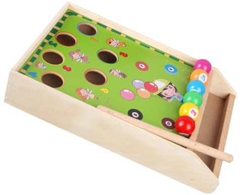 FUNNETOYU Kleiner Billard Tischspielset Für Kinder Und Erwachsene Kleines Tischspiel Mit Robustem Material Geeignet Für Indoor Und Reise Pädagogisches Spielzeug