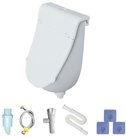 Outdoor-Urinal Für Den Hinterhof Spülurinal, Überlaufsicher, Deckel
