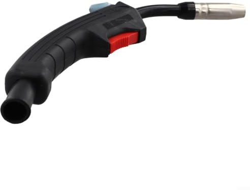HEIBTENY MIG Welding Torch 100L 14AK 15AK Replacement for Flux Core Wire Feed Welder, Ergonomic Plastic Handle with Non-Slip Grip, Gas Shielding Compatible, For