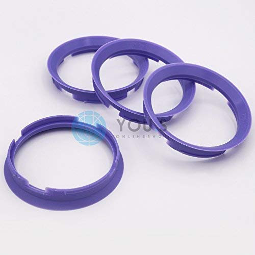 4 x ZENTRIERRINGE DISTANZRING für ALUFELGEN Z29D 76,9-70,1 mm Brock, Keskin, Tuning, Motec, Oxigin, RC, Tomason, Wheelworld, Advanti