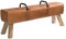 Riess Ambiente Design Sitzbank TURNBOCK Echtleder Bezug 134cm Kult Schulsport Bank Retro Look