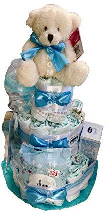 DODOT Windeltorte Chicco blau (Größe 3 (4-9 kg))