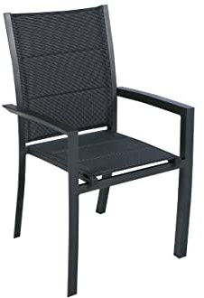 Hespéride Fauteuil extérieur Allure Poivre Graphite